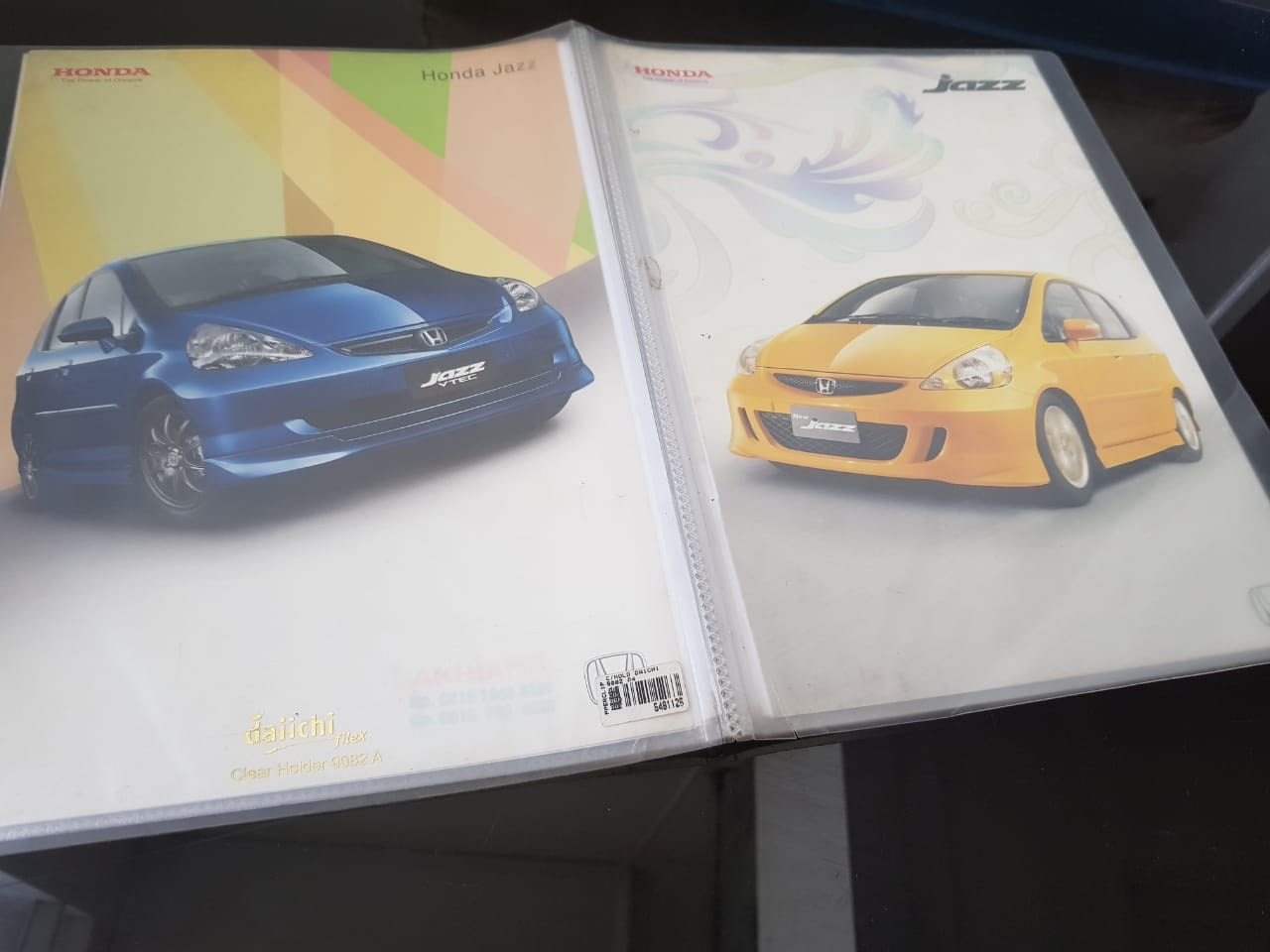 Map folder honda jazz 1