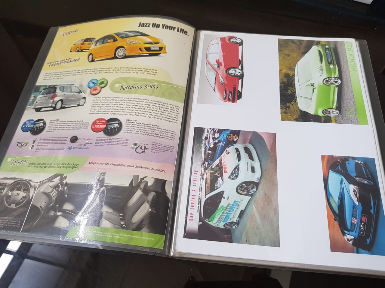 Map folder honda jazz 2