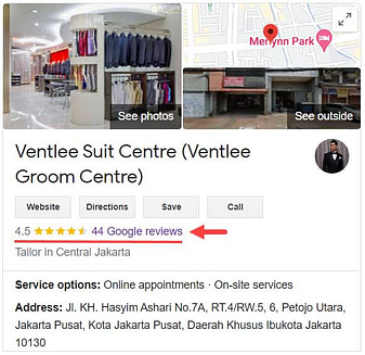 Ventlee-di-google-review