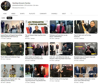 Youtube ventlee groom centre