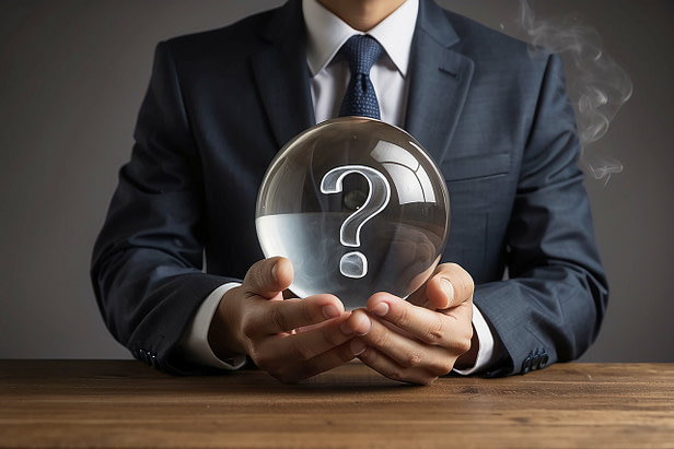 midsection-businessman-covering-crystal-ball-with-smoke-forming-question-mark-wooden-table-1-scaled