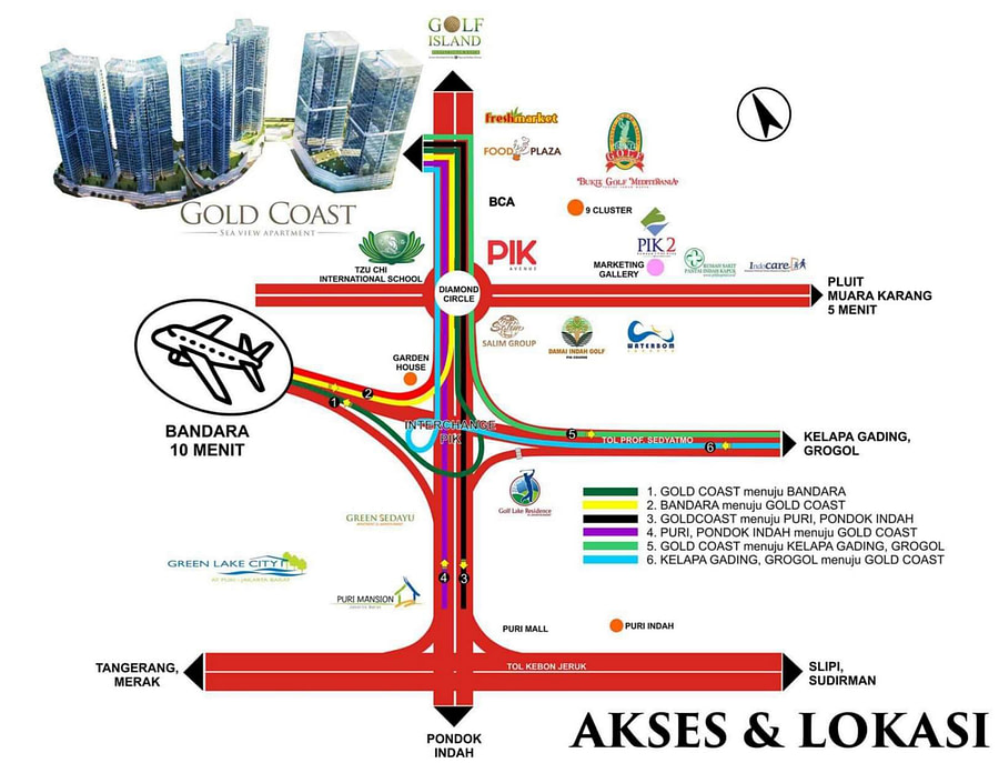 Peta-lokasi-apartment-gold-coast-PIK